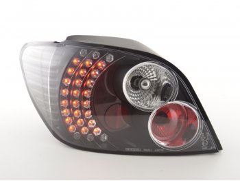 Задние фонари LED Black Var2 на Peugeot 307