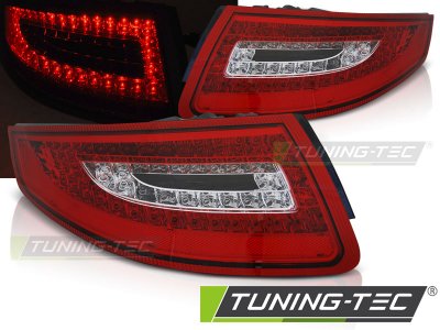 Задние фонари LED Red Crystal от Tuning-Tec на Porsche 911 / 997