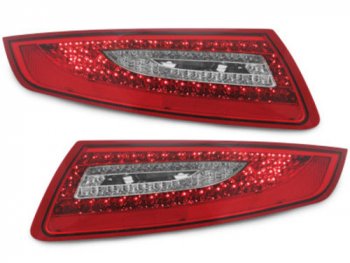 Задние фонари LED Red Crystal на Porsche 911 / 997