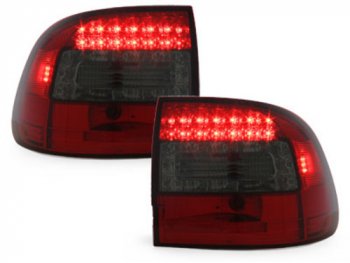 Задние фонари LED Red Smoke Var2 на Porsche Cayenne I