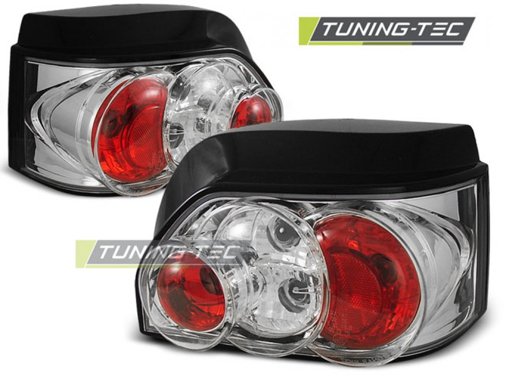 Задние фонари Chrome от Tuning-Tec на Renault Clio I 3D / 5D
