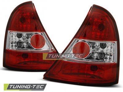 Задние фонари Red Crystal от Tuning-Tec на Renault Clio II 3D / 5D