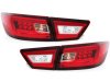 Задние фонари LED Red Crystal на Renault Clio IV