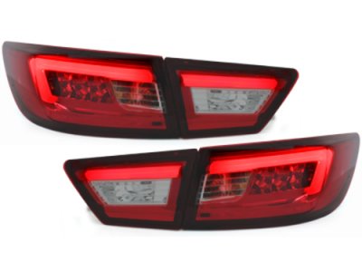 Задние фонари LED Red Smoke на Renault Clio IV