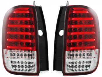 Задние фонари CarDNA LED Red Crystal на Renault Duster