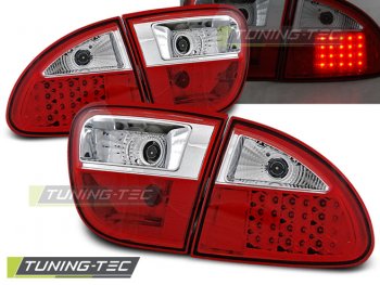 Задние фонари LED Red Crystal от Tuning-Tec на Seat Leon 1M