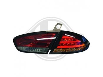 Задние фонари LED Red Smoke от HD на Seat Leon 1P1