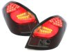 Задние фонари LED Red Smoke на Skoda Fabia II