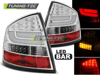 Задние фонари NeonTube Chrome от Tuning-Tec на Skoda Octavia II