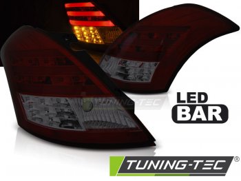 Задние фонари Full LED Red Smoke от Tuning-Tec на Suzuki Swift III