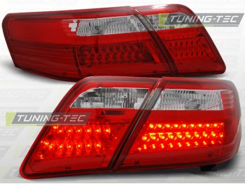 Задние фонари LED Red Crystal на Toyota Camry XV40