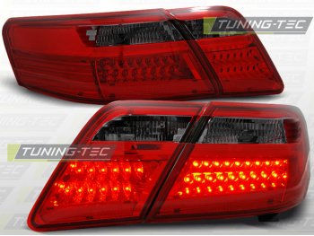Задние фонари LED Red Smoke на Toyota Camry XV40