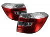 Задние фонари LED Red Crystal на Toyota Highlander II