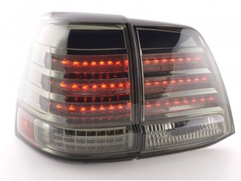 Задние фонари Full LED Smoke на Toyota Land Cruiser 200